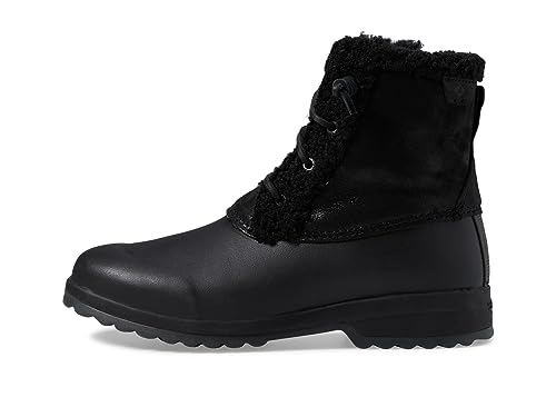 Sperry Ladies Footwear Women's Winter Boot, Black Teddy Trim, 6.54