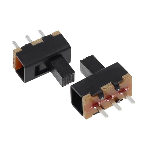 Interruptor deslizante SS12F17G5 de mango alto 5mm con conmutación estable pack de 10 2