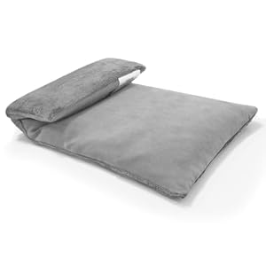 Uncn Grey Mikrowellenfähiges Lavendel-Wärmekissen