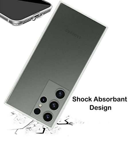 Image of Samsung Galaxy S24 Ultra 5G Soft Silicone TPU Back Cover Compatible with Samsung Galaxy S24 Ultra 5G