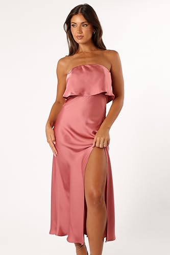 Image of Petal & Pup Women's Vienna Strapless Midi Dress