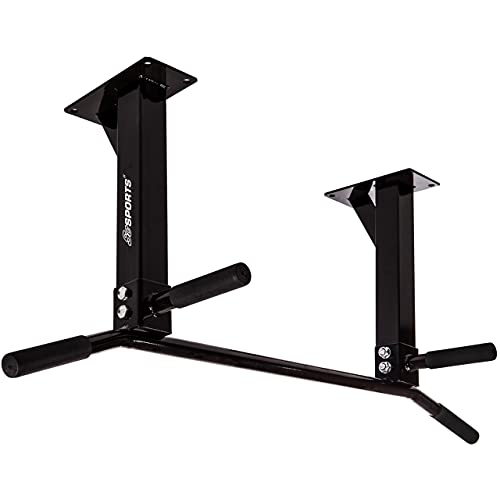 ScSPORTS® Klimmzugstange Decke Reckstange Multigriff für Deckenmontage,...