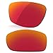 LenzReborn Polarisierte Linse Ersatz für Oakley Fives Squared Sonnenbrille – mehr Optionen Gr. Einheitsgröße, Feuerrot – polarisiert, verspiegelt