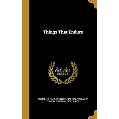 Things That Endure