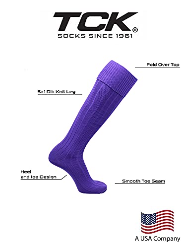 Image of Soccer Socks With Fold Down Top - European Style for Adults - Men and Women