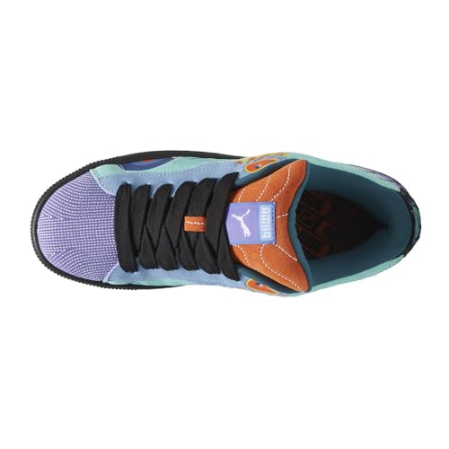 PUMA Mens Suede XL Ddlm Lace Up Sneakers Shoes Casual - Blue, Purple4