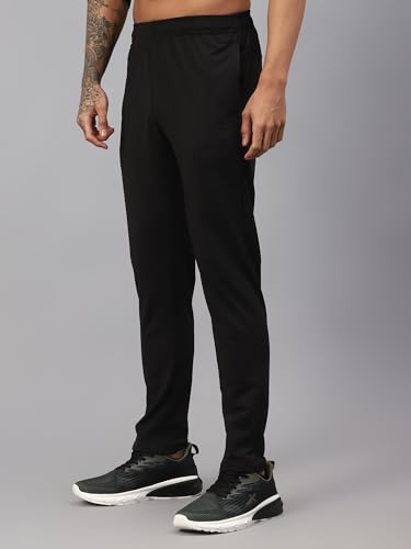 Image of Vector X 4 Way Lycra Mens Track Pant|Boys Polyester Jogger| Gym Workout Slim fit Pants| for Yoga, Running, Sports & Multipurpose Lower for man with 1 Zipper Pocket