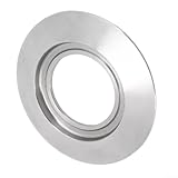 Feeshoppher Stainless Steel Door Lock Bezel Ring Security Surround Upgrade For Ford Transit Custom 2012 To 2022 Extra Large 75mm Diameter CNC Machined Theft Deterrent Fits Right And - Image 8