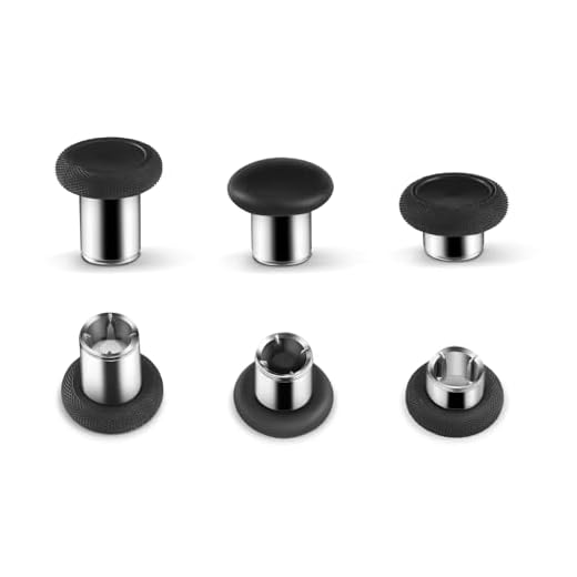 TOMSIN Replacement Thumbsticks for Xbox Elite 1 Controller,6 in 1 Swap Magnetic Joysticks for Xbox One Elite Controller Series 1(Only Fit for Model 1698,NOT for Elite 2 Controller)