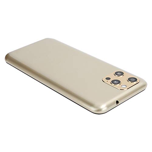 Wese Unlocked Smartphone,Ip12 Pro+ Android Smartphone 6.26In Large Screen Unlocked Cellphone Face Recognition Unlocked Android Smartphone Dual Card Dual Standby(Gold) #TOP7