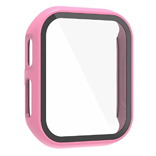 Smartwatch Housing Tempered Glass Film Hard Cover Compatible for Xplora X6 Play Screen Bumper-Shell Protector-Shockproof Protective Case Screen Protector Holder- Dustproof Anti-Scratch Soft TPU-