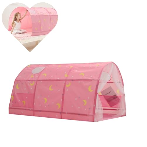 Tentes de Jeu pour Enfants, Tente de lit, Tunnel pour Enfants, Tente de Camping intérieur/extérieur pour garçons et Filles, tentes de lit de rêve Portables pour...