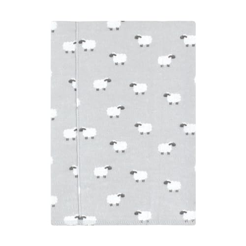 Image of Hudson Baby Unisex Baby Cotton Poly Flannel Burp Cloths, Cute Farm 7-Pack, One Size