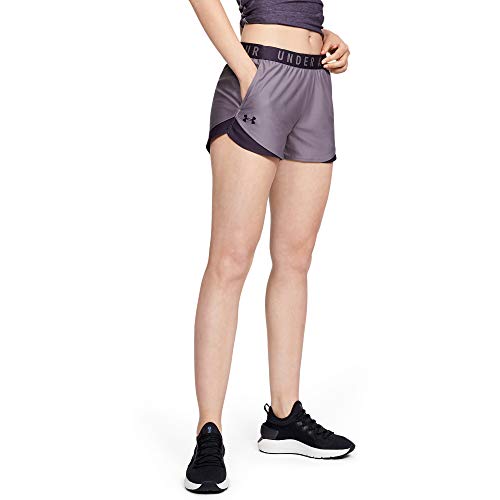 Under Armour (アンダーアーマー) レディース プレーアップ ショーツ 3.0 フリント (033)/ノクターンパープル L