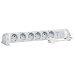 Legrand, 694656 Bases Múltiples Confort y Seguridad - Regleta con 6 enchufes,...