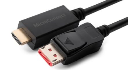 Cable DisplayPort 1.4 a HDMI 4K ideal para teletrabajo y cine en casa