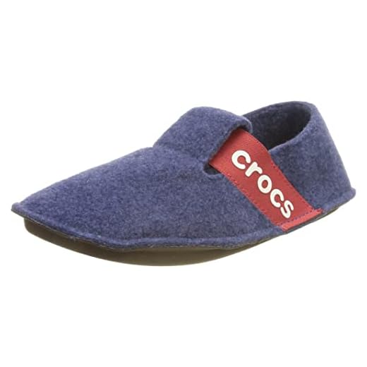 Crocs Classic Slipper K, Zapatillas de estar por casa, Unisex Niños, Azul (Cerulean Blue), 32-33 EU