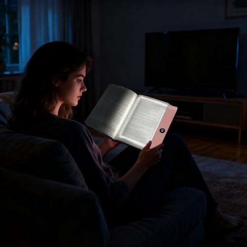 Luz de lectura regulable transparente contra la fatiga ocular 2
