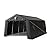 VONZOY 12'×20' Heavy Duty Carport,Car Canopy Portable Garage with Roll-up Zipper Door,Thick Shelter Storage Canopy Tent with All-Steel Metal Frame,Sunshade Waterproof for Motorcycle Car, Truck,SUV