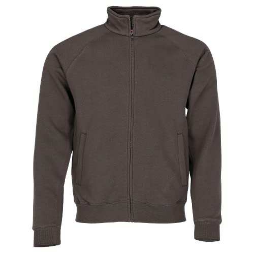Sudadera con cremallera completa Fruit Of The Loom Premium Hombre