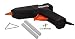 Hot Glue Gun For Arts and Crafts - FREE Pack of 18 Glue Sticks - Bonus Crafting Projects Guide - Perfect For Wood Fabrics Plastics Ceramics