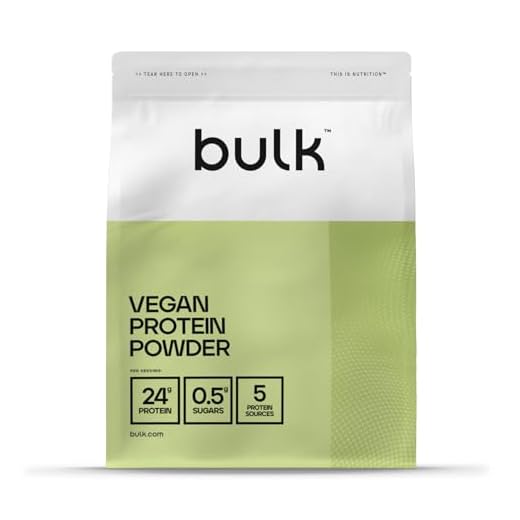Bulk Vegan Protein Powder, Pflanzlicher Protein-Shake, Chocolate Cookies, 1 kg, New & Improved Formula