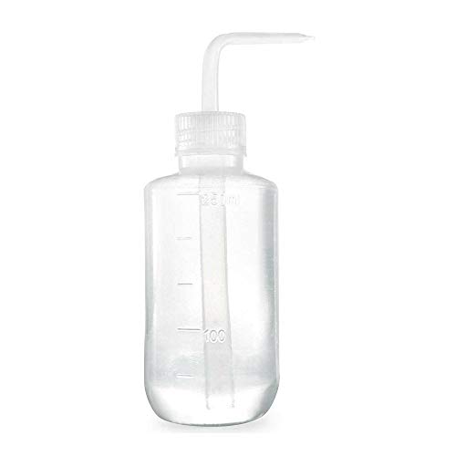 HUBEST 5 Sets Multi Purpose Airbrush Brush Holder Washing Cleaning Glass Pot Jar Oil Painting Brush Pen Washing Support Cleaning Brush Nozzle Repair Tools Plastic Bottle