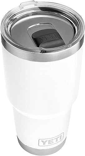 YETI Ramble Becher Mit MagSlider Deckel, White, 30 oz (887 ml)