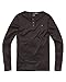 G-Star Korpaz Slim Granddad Mercy Jersey Long Sleeve T-Shirt Dark Black SM
