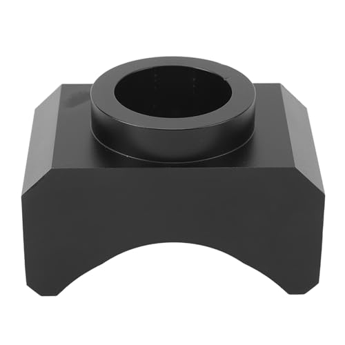 Jack Axle Adapter, Billet Aluminum Lifting Saddle, Hydraulic Jack Adapter for Garage and Trails, Lifting Axle Saddle Axle Adapter for Garages, Farms, Ranches,Buggies (Black)