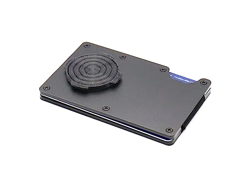 DesignUniverse Compatible with QuadLock Credit Card Wallet (Black), Noir - Image 3