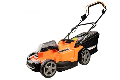 Primaster Akku-Rasenmäher PMARM 4037 Rasenmäher 40l inkl. 2 x...