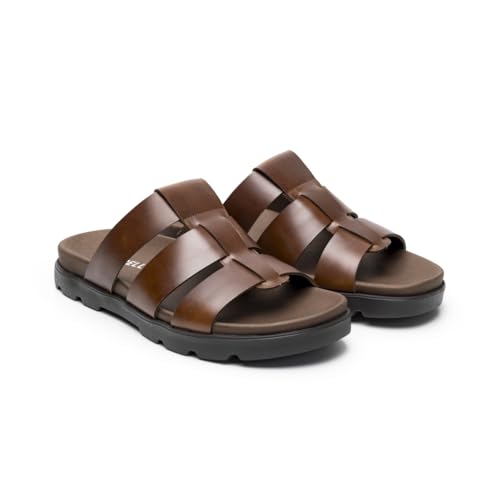 Sandalia Quirelli para Hombre Estilo 706807 Tan (26.5 cm)
