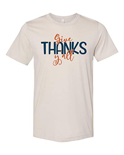 Camiseta de manga curta Trenz Shirt Company Give Thank, Dust, XXX-Large