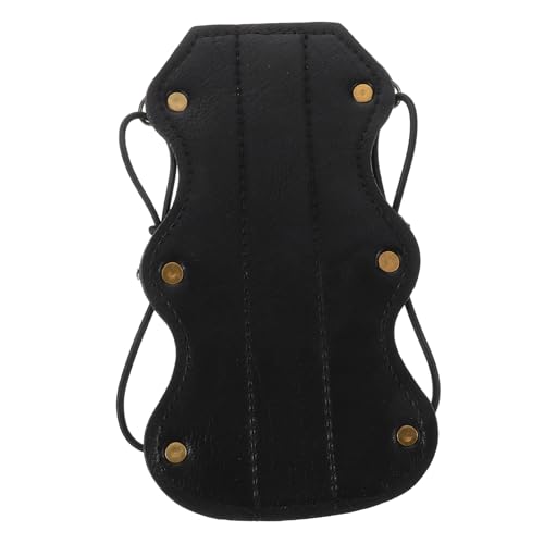 Balacoo Pu Archery Arm Guards Protective Forearm for Recurve Outdoor Medieval Fuzzy Wrist Guard