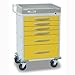 Detecto Rc333369Yel Rescue Isolation Medical Cart-6 Yellow Drawers