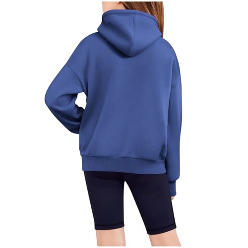 Girls Half Zip Fleece Sweatshirts Trendy Long Sleeve Crop Pullover Hoodies Outdoor Sports Hoodie with Thumb Hole3