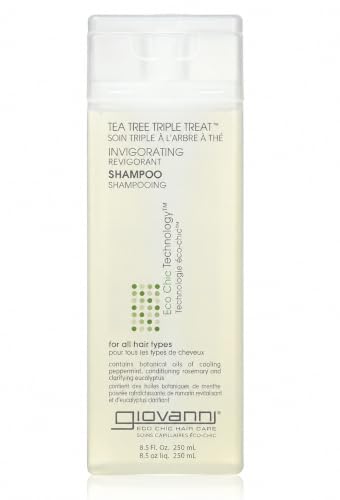 Giovanni Tea Tree Triple Treat Shampoo, 8.5 fl oz