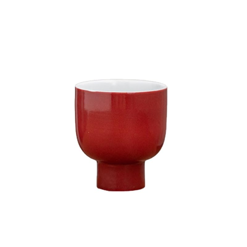 Tasse à thé en céramique artisanale peinte à la main de 34 cl pour un moment d'exception