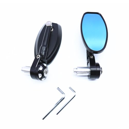 Rétroviseurs moto contre les vibrations ajustement 22mm embout de guidon de 7/8" - 5