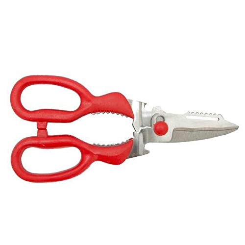 Tesoura Multiuso Vermelha Sh10780 Yy