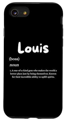 Louis Definition Personalized Name Custom Costume For Louis �X�}�z�P�[�X iPhone SE (2020) / 7 / 8 �p