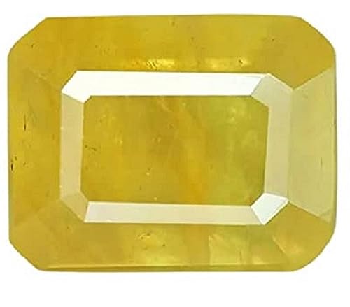 Saphir jaune de Ceylan 5,25 Ratti pour vos rituels d'astrologie védique traditionnelle