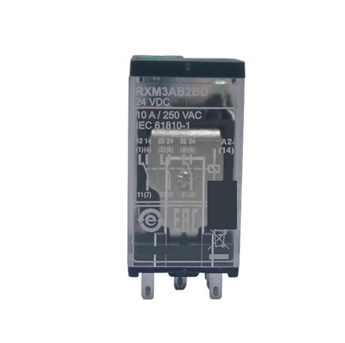 Relais RXM3AB2BD DC24V 11 pieds 10A composant électronique miniature avec voyant