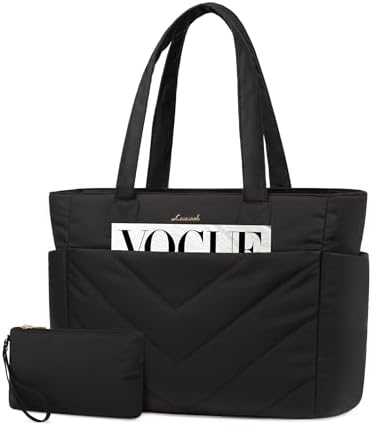LOVEVOOK Laptoptas voor dames, waterdichte werktas, handtas, grote LOVEVOOK Laptoptas voor dames, waterdichte werktas, handtas, grote