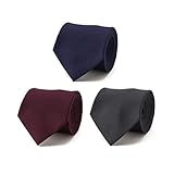 [オリヒカ] 箱付き ネクタイ3本セット 洗えるウォッシャブル ギフトボックス AZSET1 メンズ AZSET2-4 Free Size 3本セット