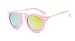 GAMT Children's Sunglasses UV Sunglasses Metal Arrow Pink gold frame mercury