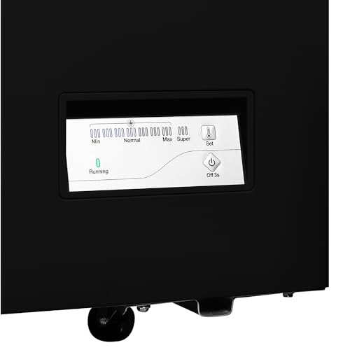 Russell Hobbs Free Standing Chest Freezer, 300 Litres, Low Noise, Garage Safe, Counterbalance Lid, Front Drain Hole, 1.8m Cord, Castor Wheels, 5 Year Registered Guarantee Black, RH300CF201B - Image 6