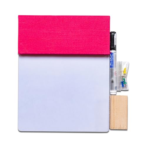 Image of IVEI Pinboard + whiteboard, Combination Board - Small (Pink)