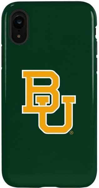 Skinit Pro Phone Case Compatible with iPhone XR - Officially Licensed Baylor University BU - Green Design